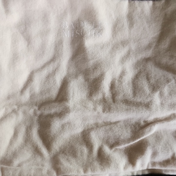 Badgley Mischa size 8 Ulissa Navy Satin Heels - Picture 2 of 6